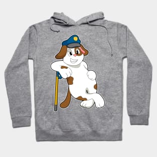 Dog Police officer Police hat Hoodie